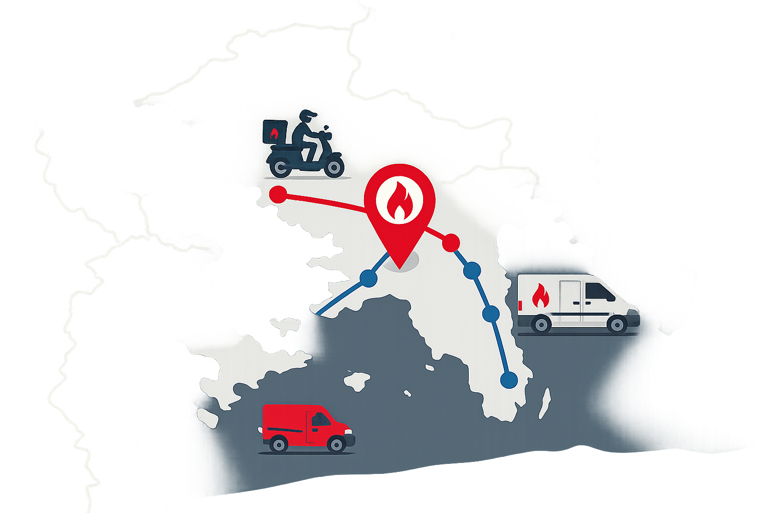 Άμεση Διανομή Φιαλ΄ων Υγραερίου Σε Ολόκληρη την Α΄θηνα και Αττική