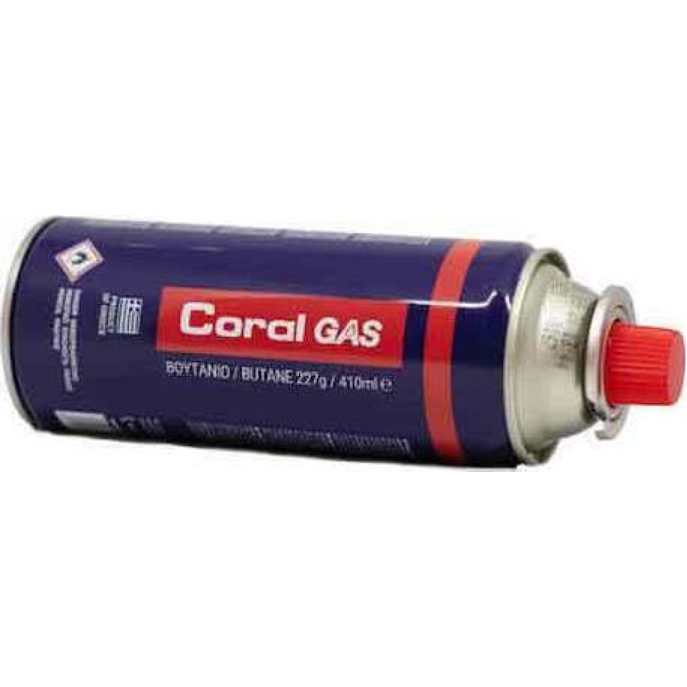 Φιαλίδιο Coral Gas Για Φορητό Κουζινάκι 227gr
