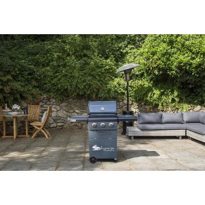 Ψησταριά Υγραερίου Coral Gas Sahara X350 3 Burner BBQ Smokey Teal