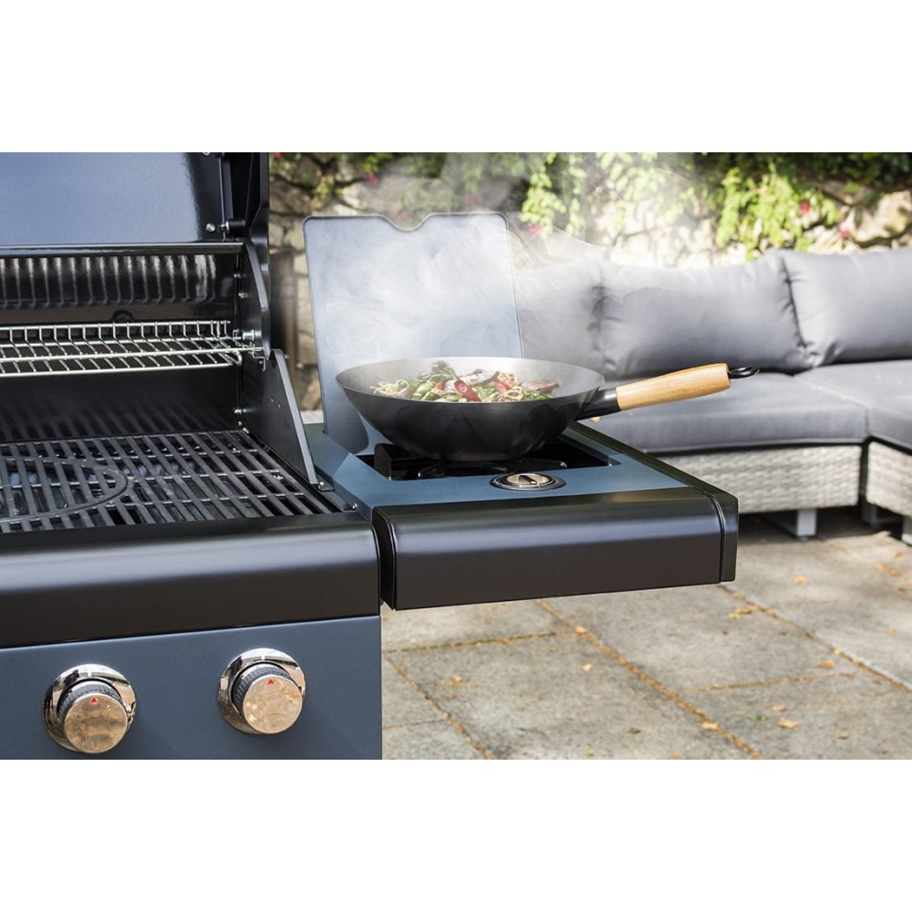 Ψησταριά Υγραερίου Coral Gas Sahara X350 3 Burner BBQ Smokey Teal