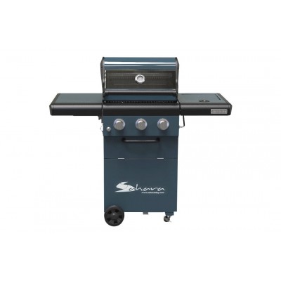 Ψησταριά Υγραερίου Coral Gas Sahara X350 3 Burner BBQ Smokey Teal