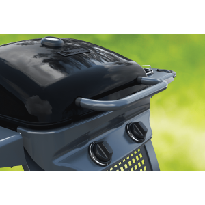 Ψησταριά Υγραερίου Coral Gas Sahara X150 2 Burner Gas BBQ Μαύρο Γκρι