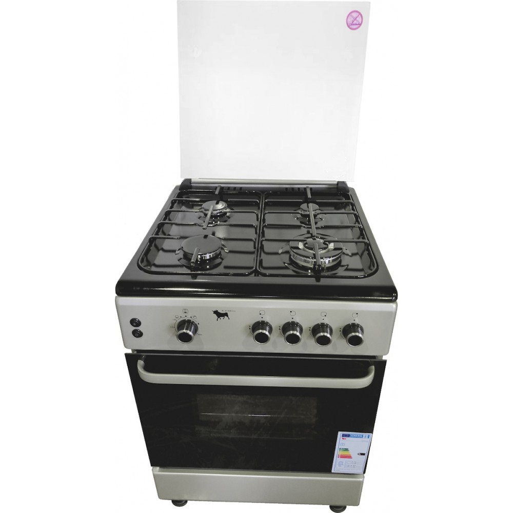 Κουζίνα Αερίου Black Bull FG6402GFZU