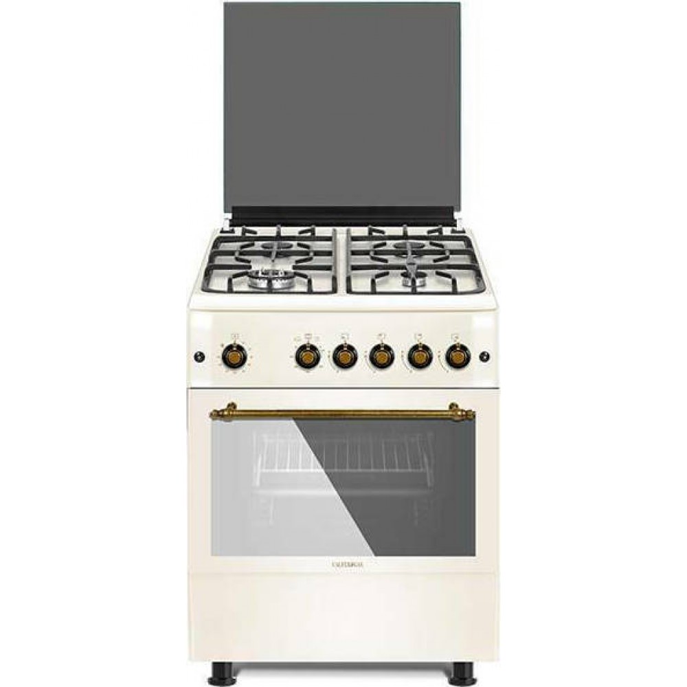 Κουζίνα αερίου Calfer Gas F6TX40GF-BG