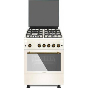 Κουζίνα αερίου Calfer Gas F6TX40GF-BG